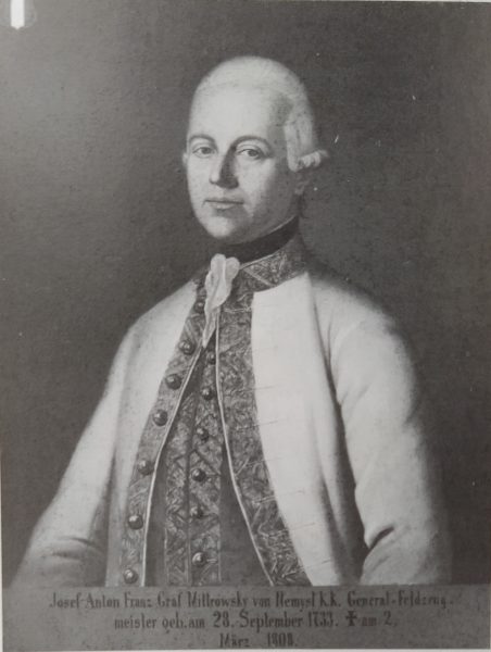 Josef Antonín František hrabě Mitrovský z Nemyšle